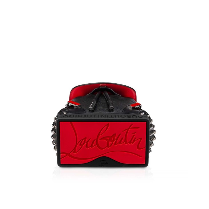 CHRISTIAN LOUBOUTIN Calfskin Snakeskin Embossed Kypipouch