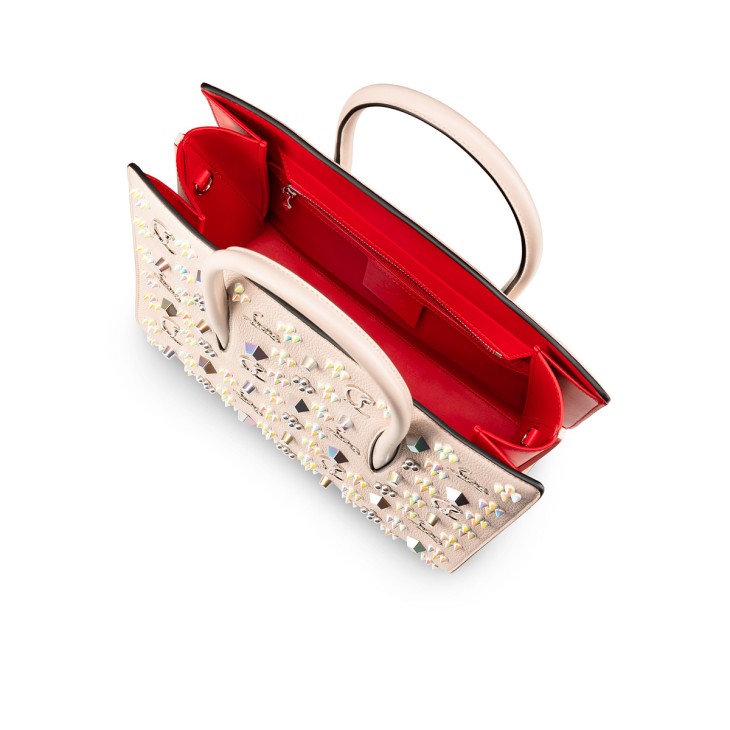 Paloma medium - Top handle bag - Grained calf leather and spikes