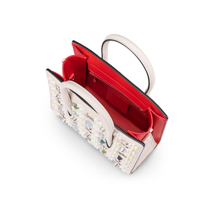 Paloma mini - Top handle bag - Grained calf leather and spikes