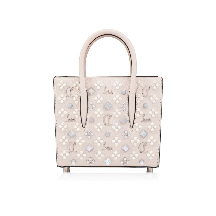 Paloma mini - Top handle bag - Grained calf leather and spikes