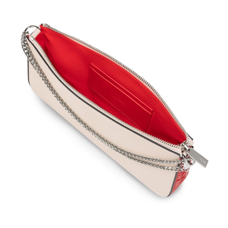Loubila - Crossbody Bag - Grained calf leather - Leche
