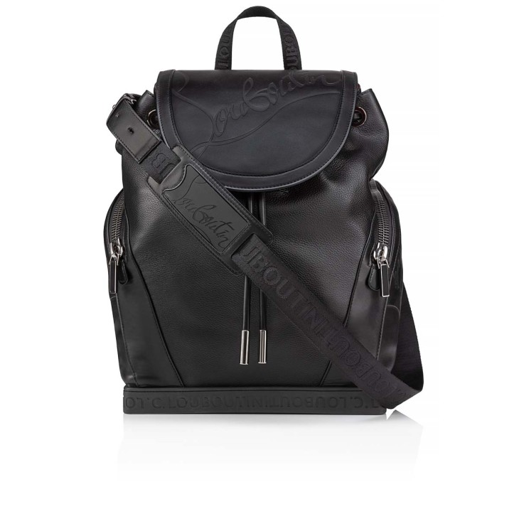 Explorafunk - Backpack - Calf leather - Black - Christian Louboutin United  States