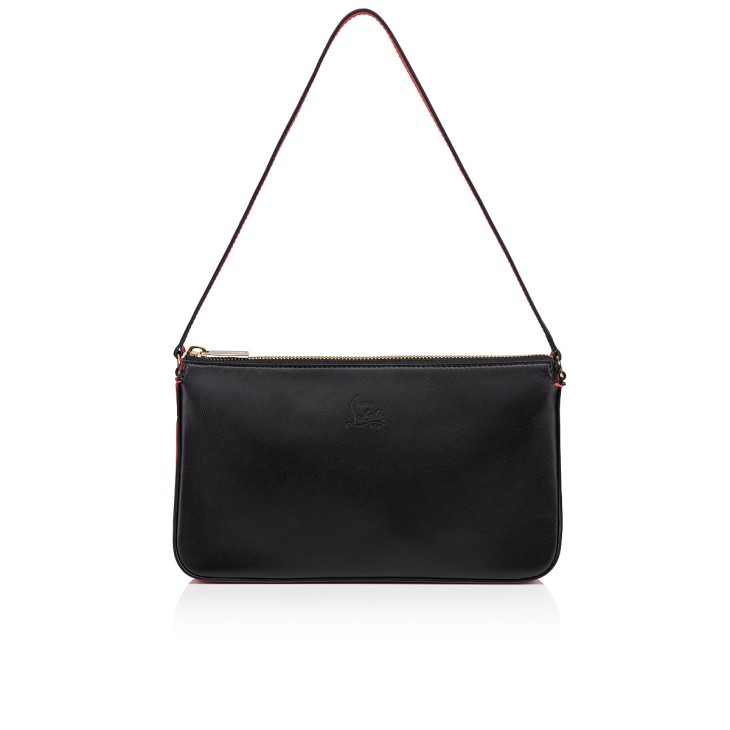 Loubila - Pouch - Nappa leather - Black - Christian Louboutin 