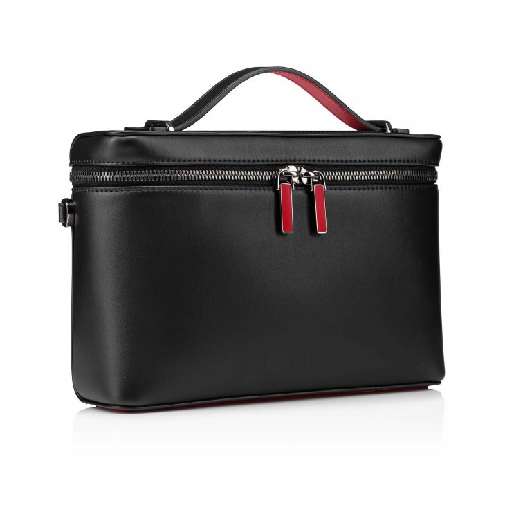 Paloma - Clutch - Grained calf leather and spikes