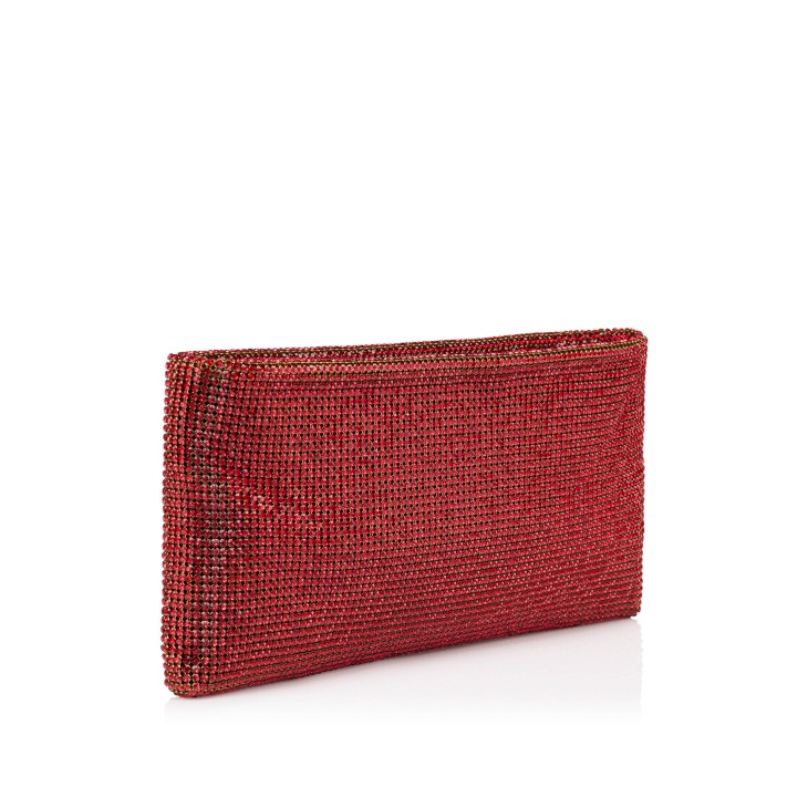 Maykimay - Clutch - Mesh and strass - Scarlet - Christian