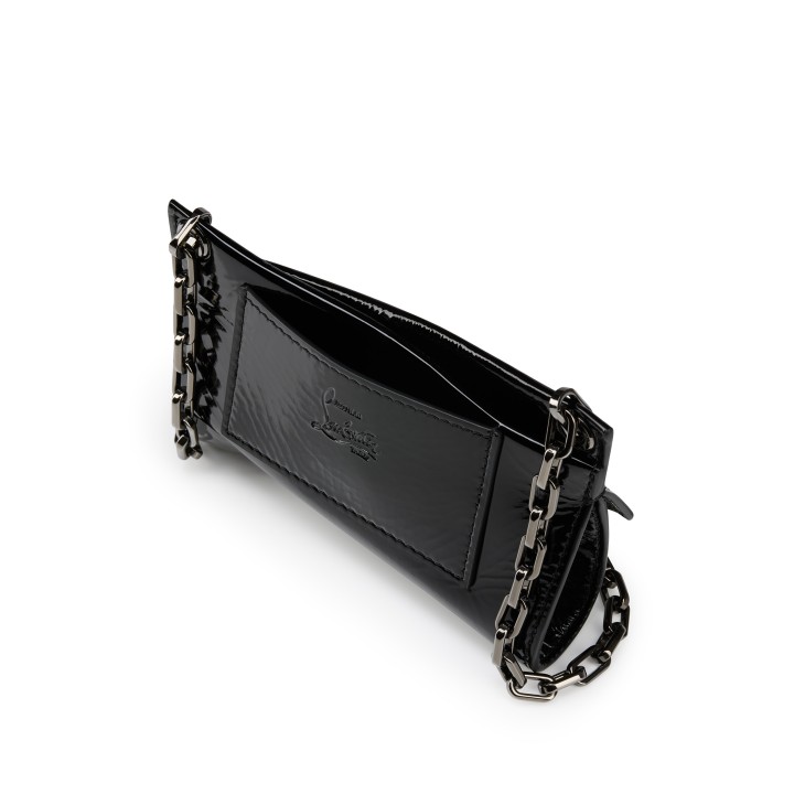 Loubitwist mini - Clutch - Patent leather - Black Loubitwist mini - Clutch - Patent leather - Black