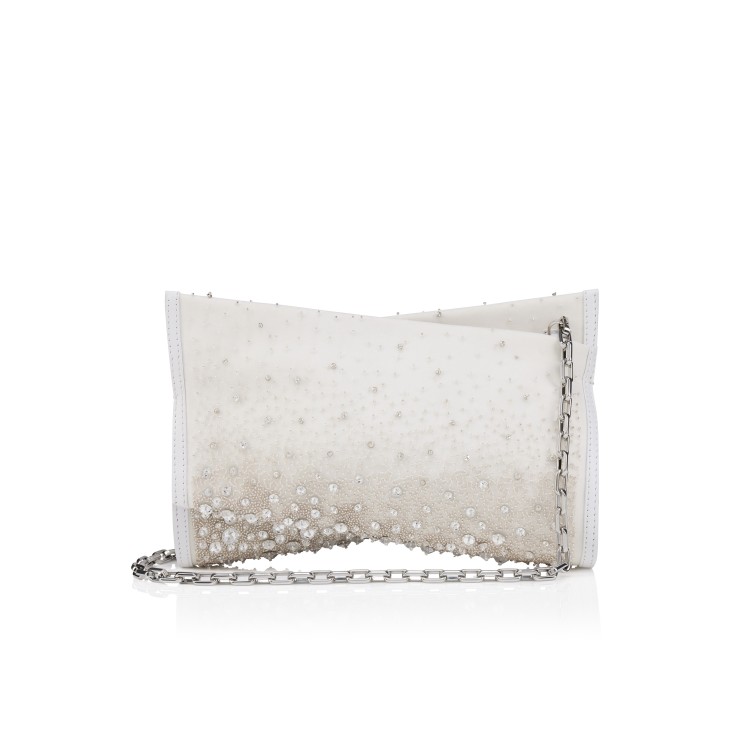 Loubitwist - Clutch - Crepe satin, pearls and strass Loubitwist - Clutch - Crepe satin, pearls and strass