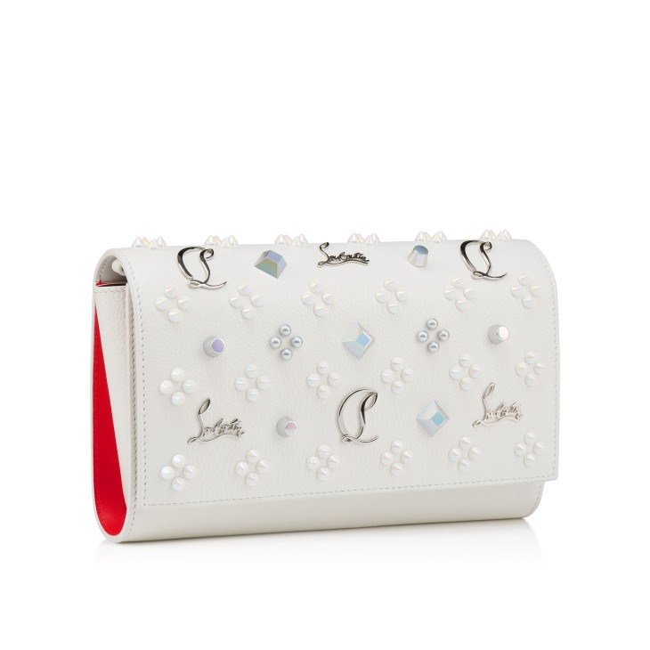 Paloma - Clutch - Calf leather and spikes Loubinthesky