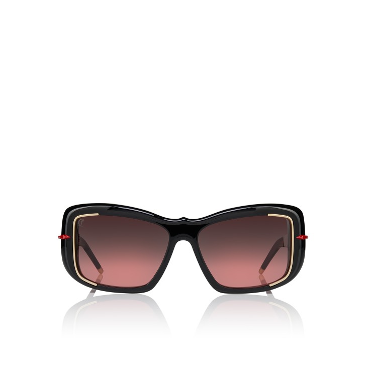 25SS【ルブタン】So Kate LB0003サングラス アセテート So Kate LB0003 - Sunglasses - Acetate - Shiny Black - Women