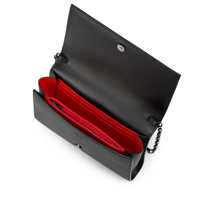 Paloma - Clutch - Grained calf leather and spikes Loubinthesky
