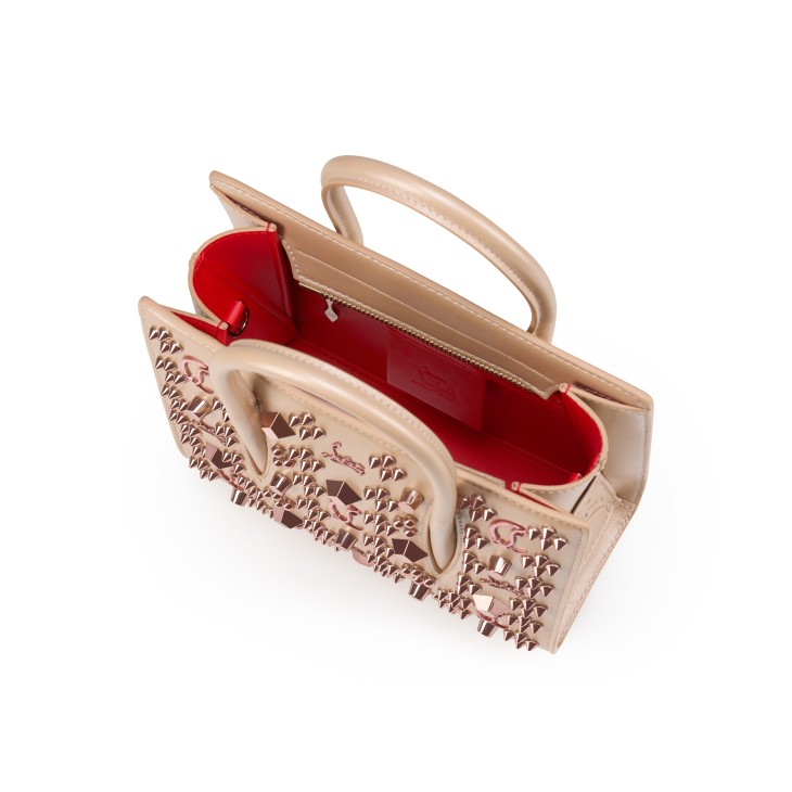 Christian Louboutin 関税込 Paloma mini Paloma mini - Top handle bag - Calf leather and spikes