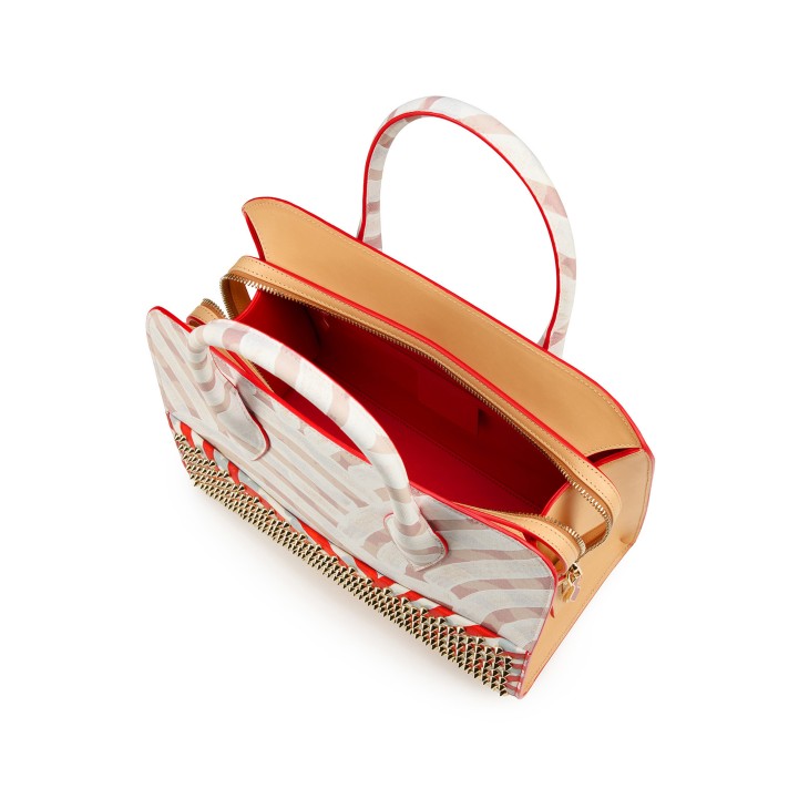 Eloïse medium - Top handle bag - Gaagal coated canvas and