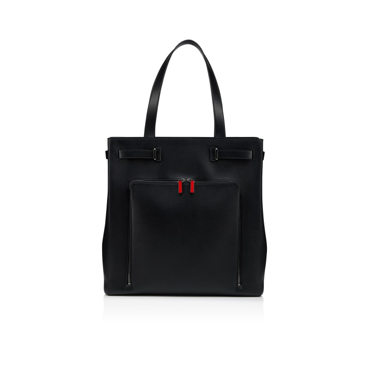 Djanis - Tote bag - Calf leather - Black - Christian Louboutin