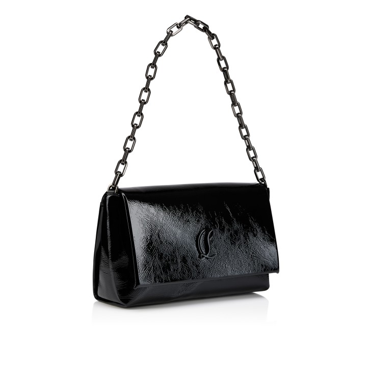 Loubi54 large - Shoulder bag - Naplak patent calf leather