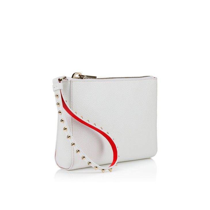 Cabata mini - Pouch - Soft calf leather - Bianco - Christian
