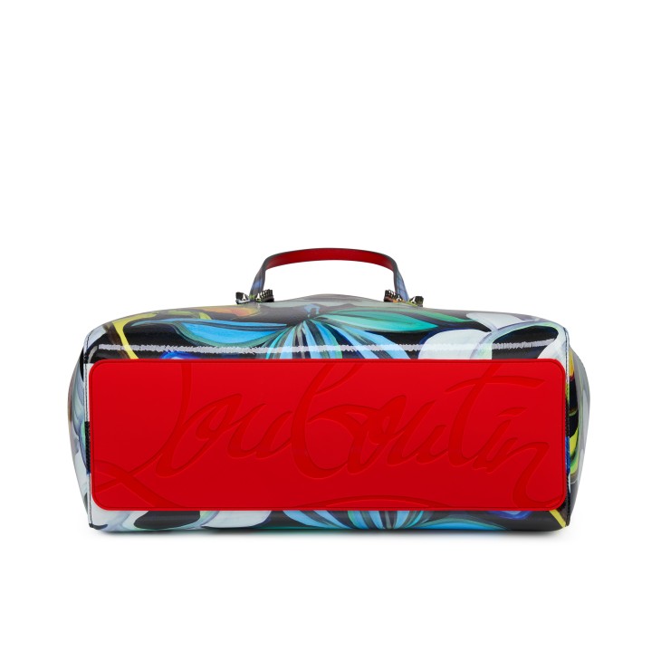 【Christian Louboutin】 Cabata Small patent leather tote bag Christian Louboutin Cabata Small Tote Bag in Patent Leather