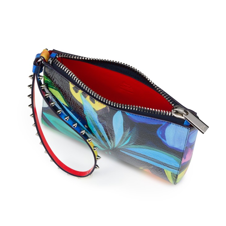ポーチ Christian Louboutin Christian Louboutin Cabata Mini Pouch Cabata mini - Pouch - Soft calf leather - Black - Christian