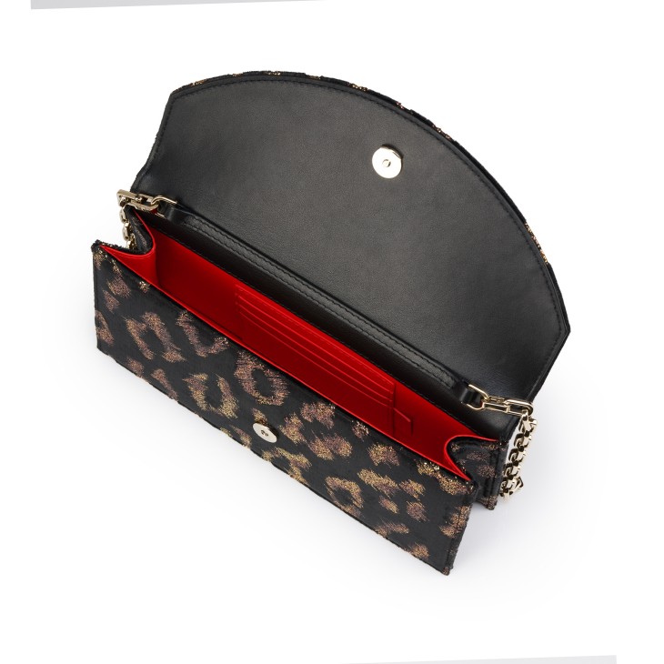 Loubi54 - Clutch - 'Leo By Night' embroidered velvelt