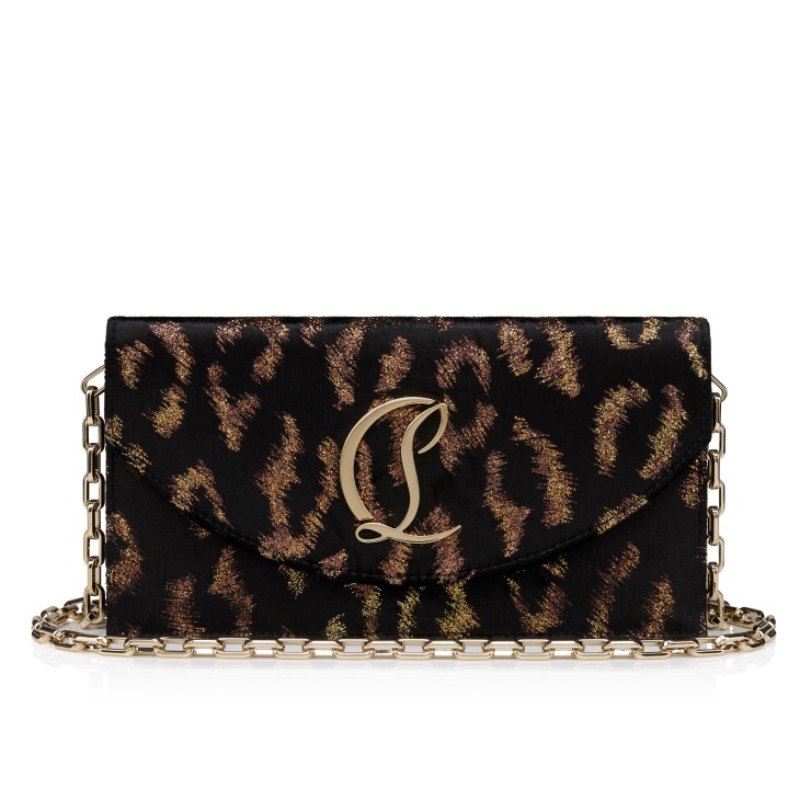 Loubi54 - Clutch - 'Leo By Night' embroidered velvelt