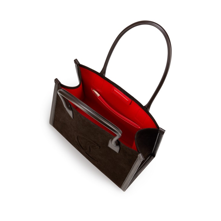大人気★ Christian Louboutin By my side バッグ By My Side - Tote bag - Reversed calf leather - Café