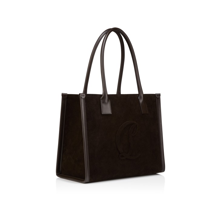大人気★ Christian Louboutin By my side バッグ By My Side - Tote bag - Reversed calf leather - Café