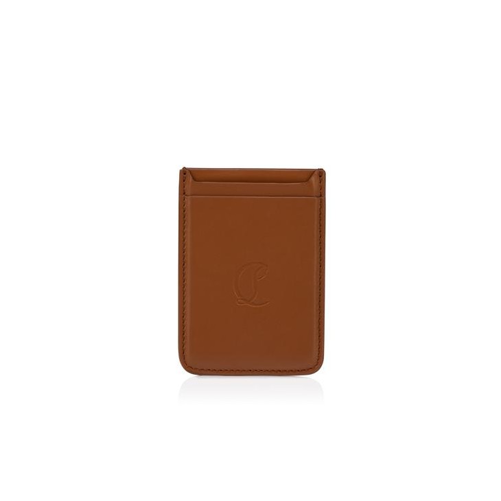 Mooncrest - Card holder - Calf leather - Cuoio - Christian