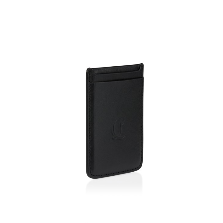 Mooncrest - Card holder - Calf leather - Black - Christian