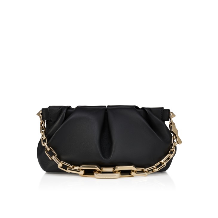 Eva small - Shoulder bag - Lamb nappa leather - Black - Christian