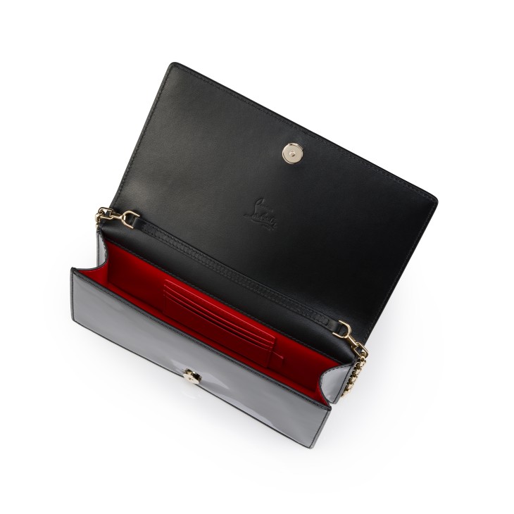Bettina - Clutch - Patent calf leather - Black - Christian