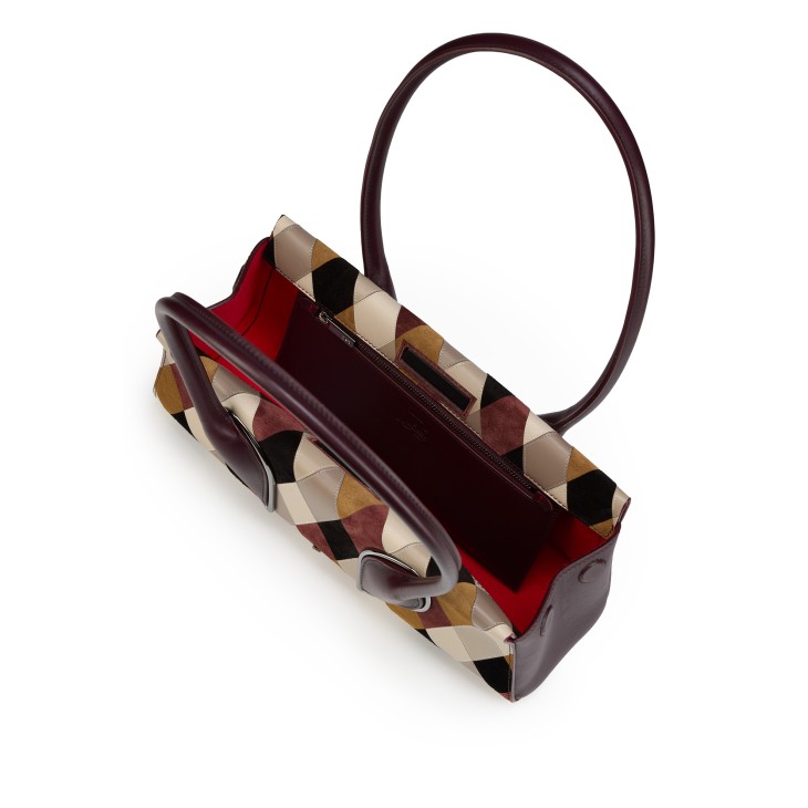 Venus - Shoulder bag - Diamond-shaped calf leather - Multicolor