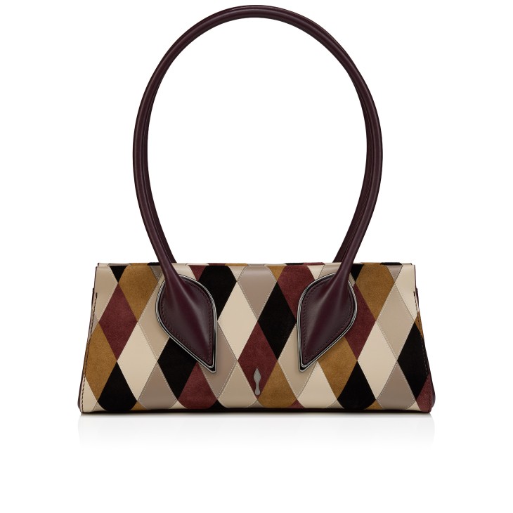 Venus - Shoulder bag - Diamond-shaped calf leather - Multicolor
