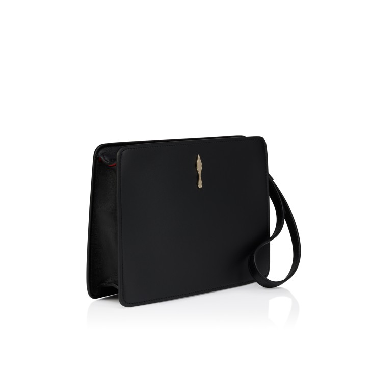 Bettina small - Pouch - Lamb nappa leather - Black - Christian