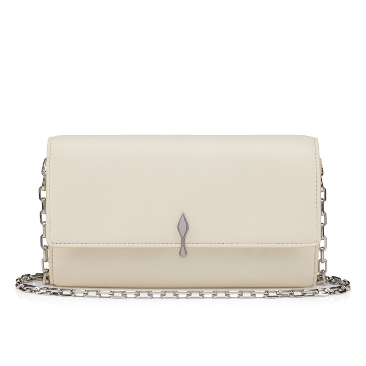 Bettina - Wallet on chain - Lamb nappa leather - Suzuran