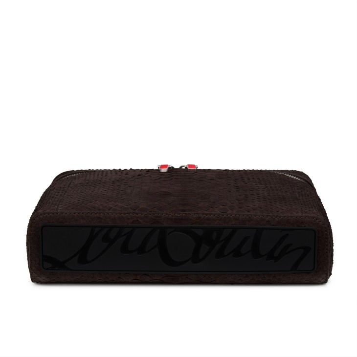 Djanis - Crossbody bag - Python leather - Cafe - Christian