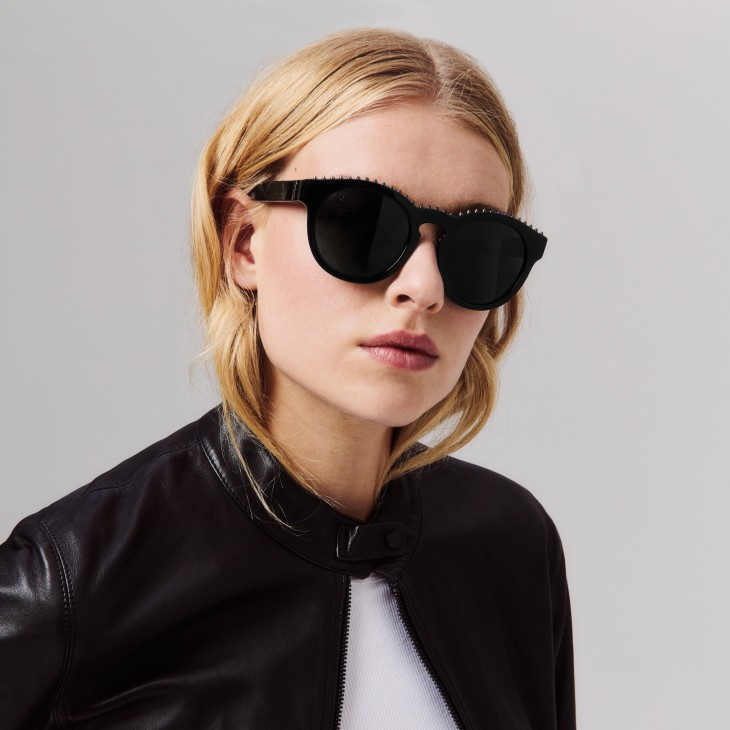 Anouk LB0024 - Sunglasses - Acetate - Shiny black - Christian
