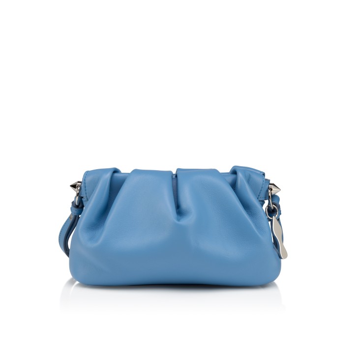 Eva mini - Crossbody bag - Lamb nappa leather - Ceruleo