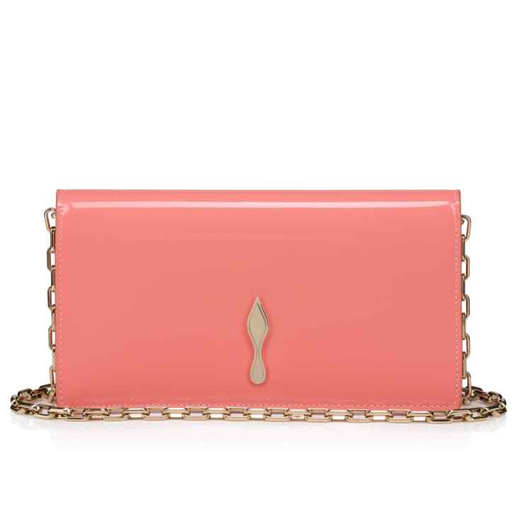 Bettina - Clutch - Patent calf leather - Grapefruit - Christian