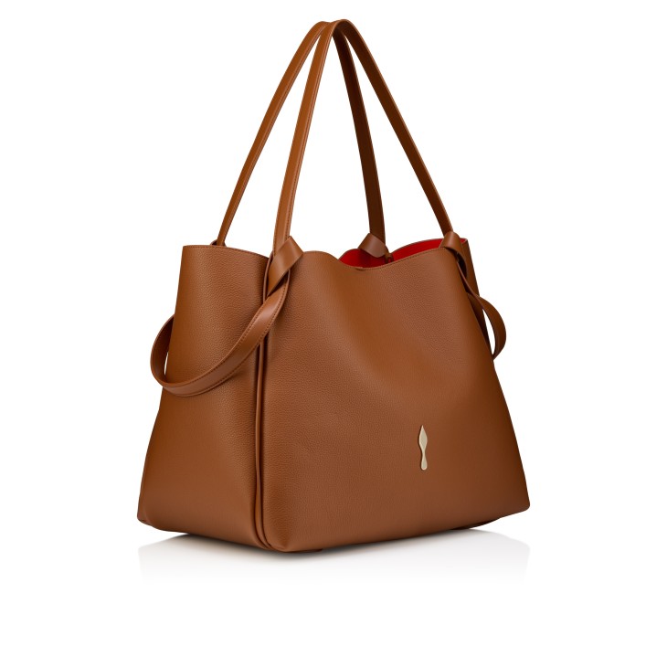 Bettina large - Tote bag - Grained calf leather - Cuoio
