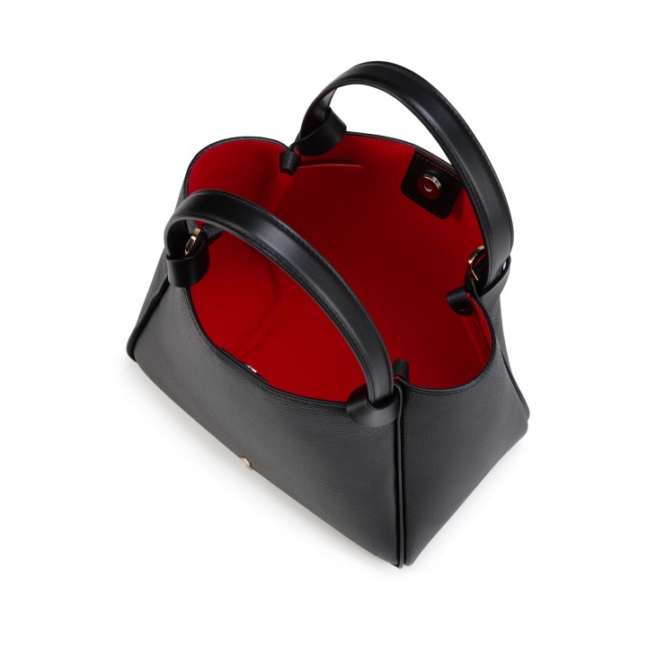 Christian Louboutin パーティーバッグ Bettina mini - Tote bag - Grained calf leather - Black - Christian