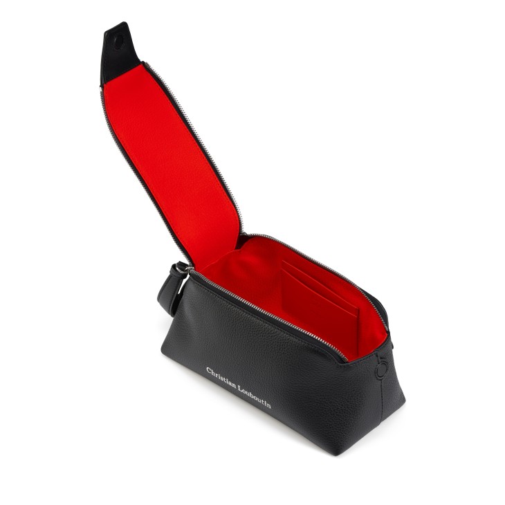 Nostalgic - Pouch - Grained calf leather - Black - Christian