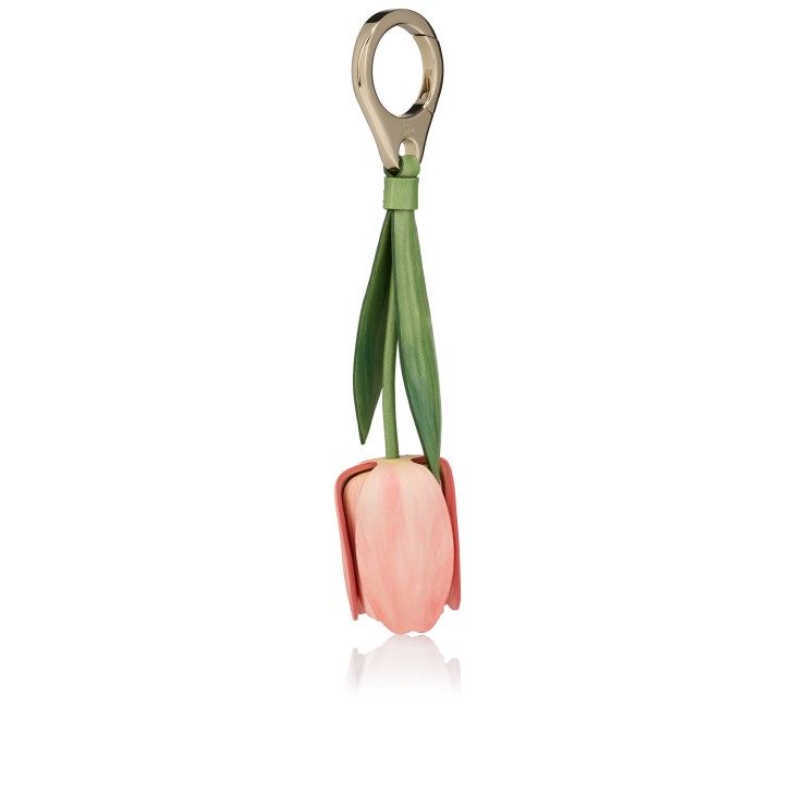 Bag Charm - Keyring - Calf leather - Multicolor - Christian