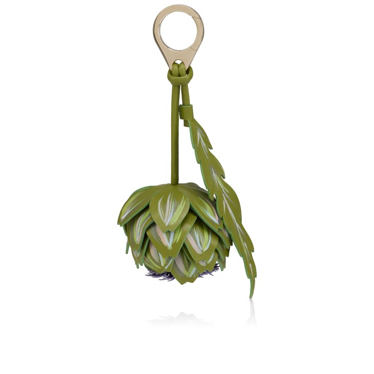 Bag Charm - Keyring - Calf leather - Multicolor - Christian