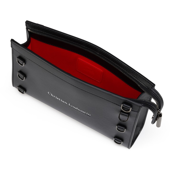 Kosmica - Cross-body bag - Smooth calf leather - Black - Christian