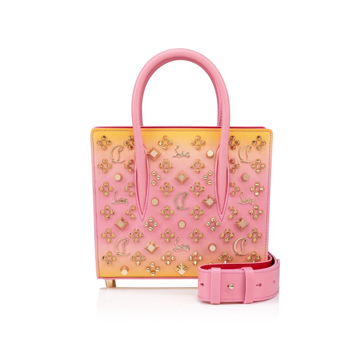 Paloma mini Top handle bag Gradient calf leather and spikes Loubinthesky Degraftersun Christian Louboutin United States