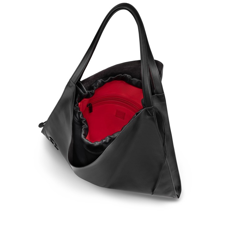 Le 54 - Tote bag - Nappa leather and calf leather - Black