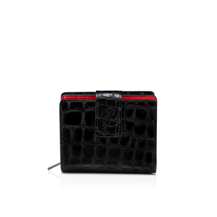 人気海外ブランドアイテム｜ファッション通販 Loubi54 - Wallet - Alligator embossed calf leather - Black 小物