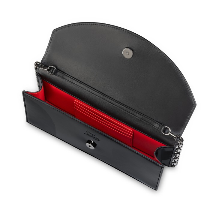 おトク情報がいっぱい！ Loubi54 - Clutch - Patent leather - Black - Christian 靴