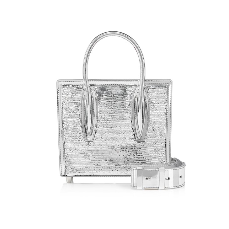 激安通販サイト bag handle Top - Paillettes mini Paloma - glitter and Mesh ハンドバッグ