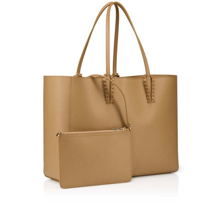Cabata large - Tote bag - Soft calf leather and spikes