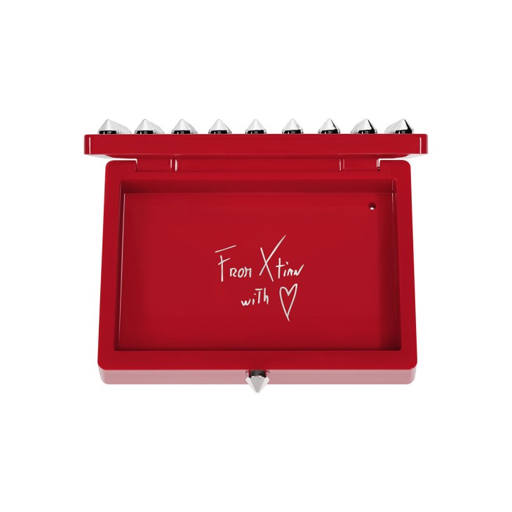 新品Christian Louboutin ラパレット　アイシャドウ・ケース Abracadabra La Palette - Refillable case - Red - Christian